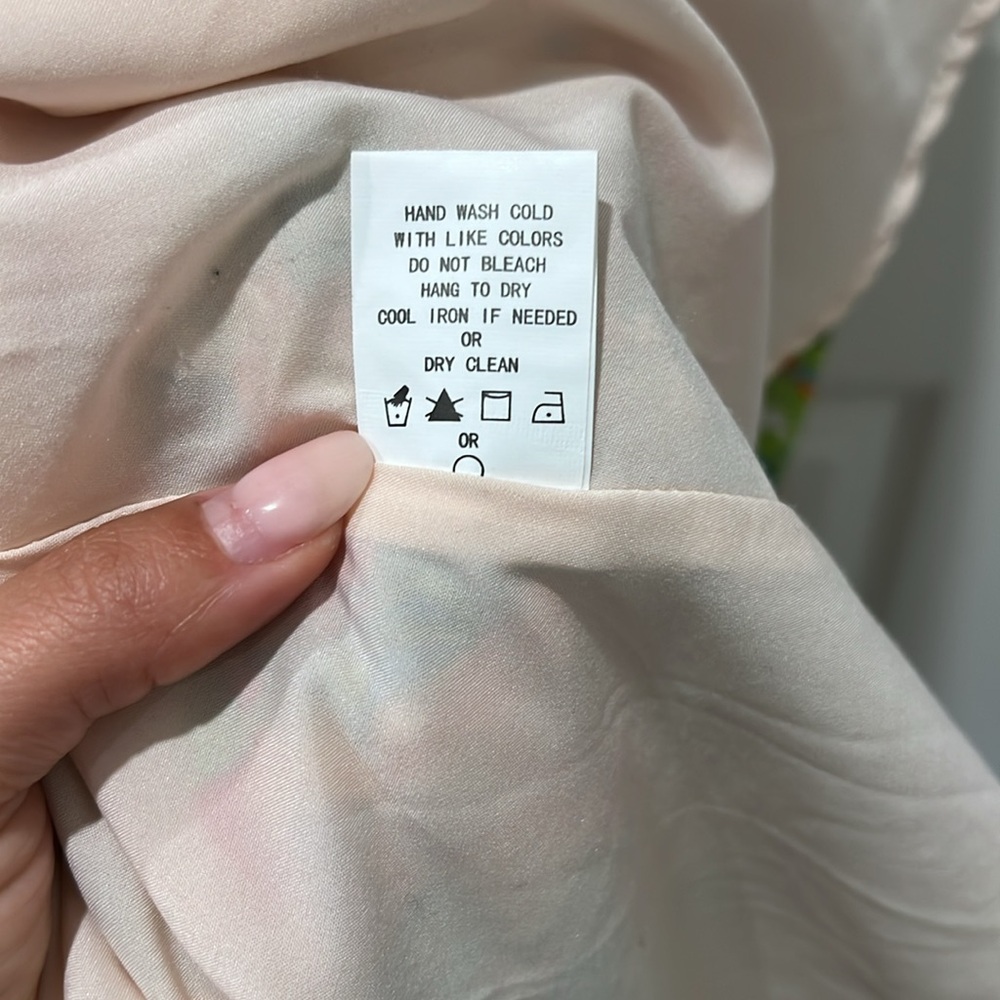 Melloday Smocked Mock Neck Tiered Maxi Dress - Picture 5 of 6